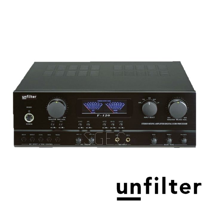 視紀音響 unfilter F-120 卡拉OK擴大機 150W 公司貨