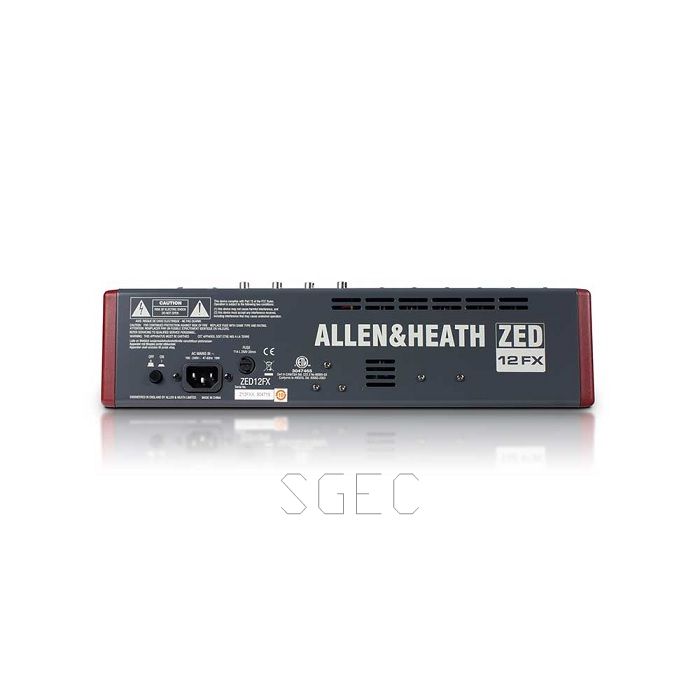 視紀音響 ALLEB&HEATH ZED-12FX 混音器:圖片 2
