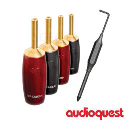 視紀音響 AudioQuest 美國 507 Series Banana 喇叭接頭 鍍金/鍍銀 四入 公司貨
