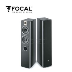 視紀音響 出清 FOCAL 法國 Chorus 716 落地喇叭 2.5音路 三單體 低音反射式 鋼烤黑 現貨 保固五年