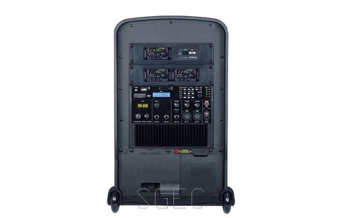 MIPRO 嘉強 MA-828新豪華型無線擴音機 行動擴音器 無線麥克風2支 藍牙 原廠公司貨:圖片 2