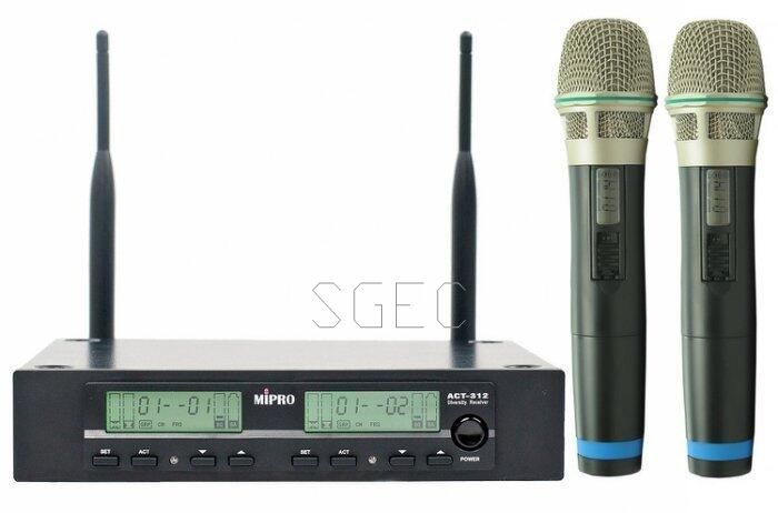 視紀音響 MIPRO 嘉強 ACT-312 半U 雙頻 無線麥克風 公司貨 保固一年