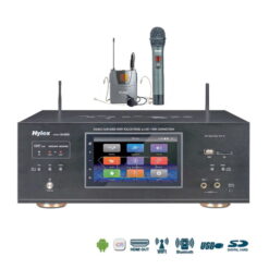視紀音響 AK880K-KTS 智能連網型 影音 綜合擴大機 120W 多媒體影音觸控面板 附雙手握無線麥克風