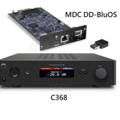 視紀音響 英國 NAD C368 數位 類比兩用 綜合擴大機 音響論壇最佳推薦 可挑選模組 變化 免費APP+DD-BluOS 2i 數位串流 - 無線高音質數位串流模組