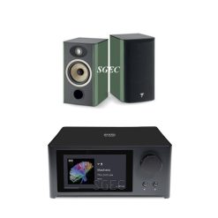 視紀音響 NAD C700 串流擴大機 含BluOS串流 + FOCAL 法國 Aria Evo X N°1 書架喇叭 商業空間音響