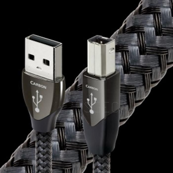 美品 audioquest USB Carbon A B 1.5m USBケーブル