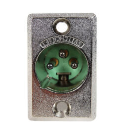 視紀音響 Switchcraft 美國 3pin Canon 鍍銀公座 D3M