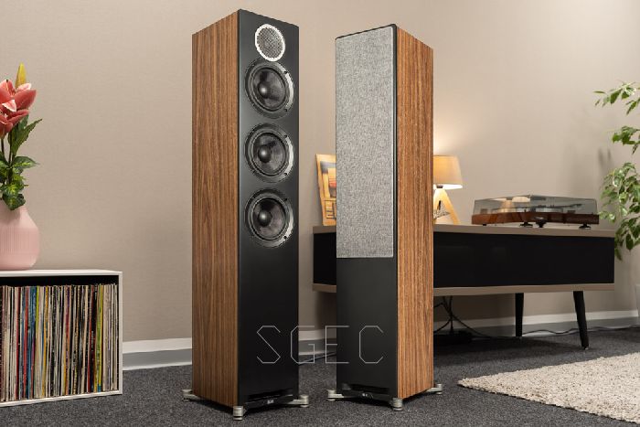 視紀音響 ELAC 德國 Debut Reference DFR 52 落地喇叭 鋼烤黑 白 一對 公司貨:圖片 2