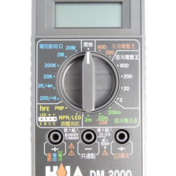 視紀音響 DM-3000 數位電錶 (晶體.蜂鳴.LED) 公司貨