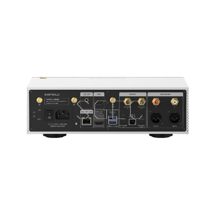 視紀音響 eversolo DMP-A6 Master Edition Gen 2 串流播放器 黑色/銀色:圖片 12