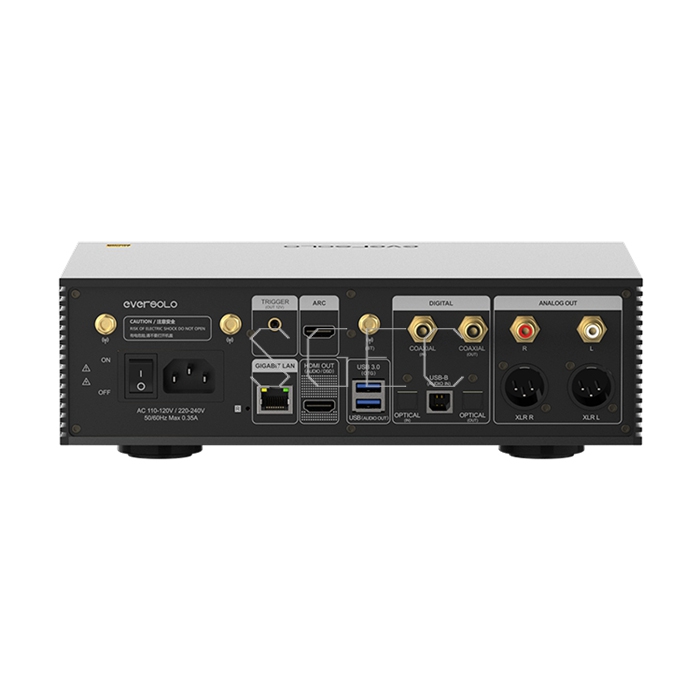 視紀音響 eversolo DMP-A6 Master Edition Gen 2 串流播放器 黑色/銀色:圖片 8