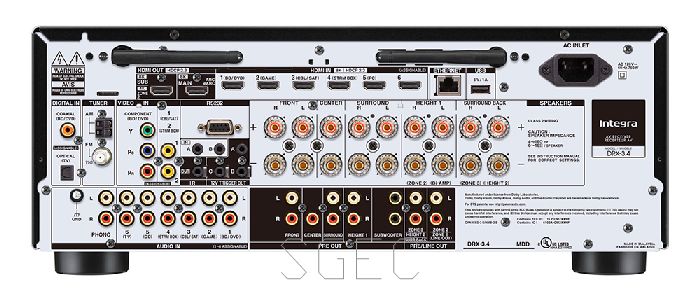 視紀音響 INTERGRA DRX-3.4 環繞擴大機 100瓦 / 8Ω:圖片 2