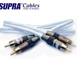 視紀音響 瑞典 SUPRA DUAL-RCA 類比訊號線 一對 原裝進口 Hi-Fi 劇院系統 鍍金接頭 公司貨