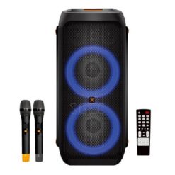 視紀音響 Standen GBL-688 便攜式派對燈光藍牙喇叭 80W 2 支 UHF 無線麥克風