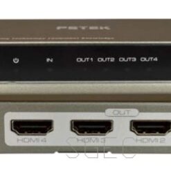視紀音響 PSTEK 五角 HSP-2224F 一進四出 4K 支援HDMI 2.0版 HDMI廣播分配器