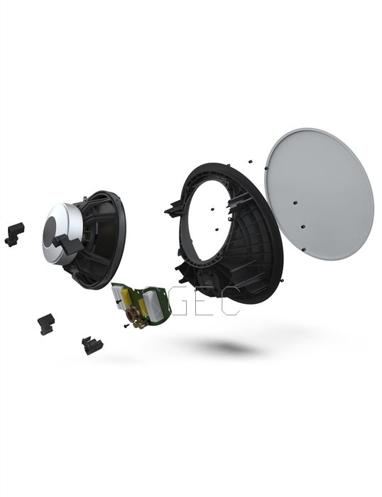 視紀音響 GoldenEar Invisa HTR 8000 氣動式 90度 崁入式喇叭 中/低音 8寸 一支:圖片 3