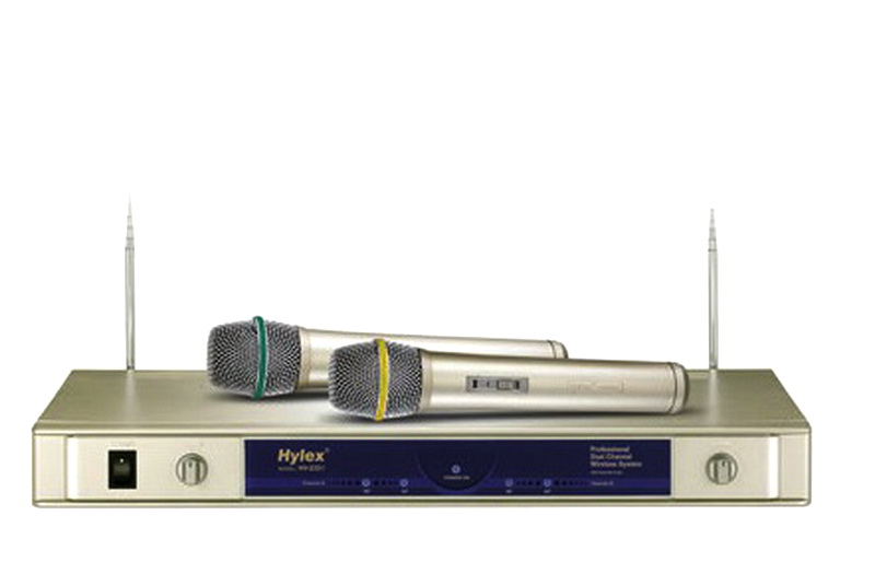 視紀音響 Hylex 雙頻 HV-233II 無線麥克風組 2CH 手握式麥克風 2支 音色佳 贈海綿套 2入 公司貨