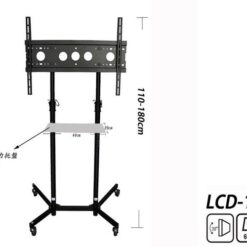 視紀音響 LCD-12-1B 液晶電視 落地型直立架 電視架 適用37-60吋 可移動