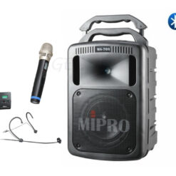 視紀音響 MIPRO 嘉強 MA-708 (MA-709) 手提式 無線擴音機 雙頻道 支援藍芽 無CD/ USB