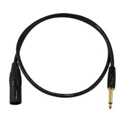 視紀音響 高級OFC平衡訊號線  XLR-6.3mm XLR to 6.3 TS 1M 公司貨  MC-210-1-1M