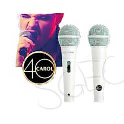 視紀音響 CAROL 週年紀念 MUD-529 動圈式 卡拉OK麥克風 有線麥克風 珍珠白 含線 收納袋 適演唱 會議 公司貨