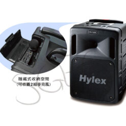 視紀音響 Hylex PA-7010/CD3SU 10吋 UHF充電式手提 CD USB SD 手握麥克風*2支 無線擴音機 擴大器 贈腳架 海綿套 電池