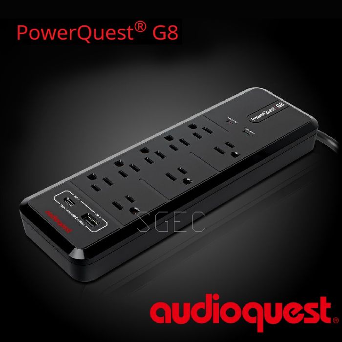 視紀音響 Audioquest PowerQuest G8 電源排插 濾波 電源處理器 1.8M