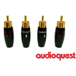 視紀音響 AudioQuest 美國 RCA-300 鍍金 RCA端子 7mm 4入/組