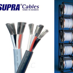 視紀音響 SUPRA 瑞典 RONDO4x2.5 Bi-wire喇叭線 冰藍色 高純度鍍錫 OFC 原裝進口 切售 1米