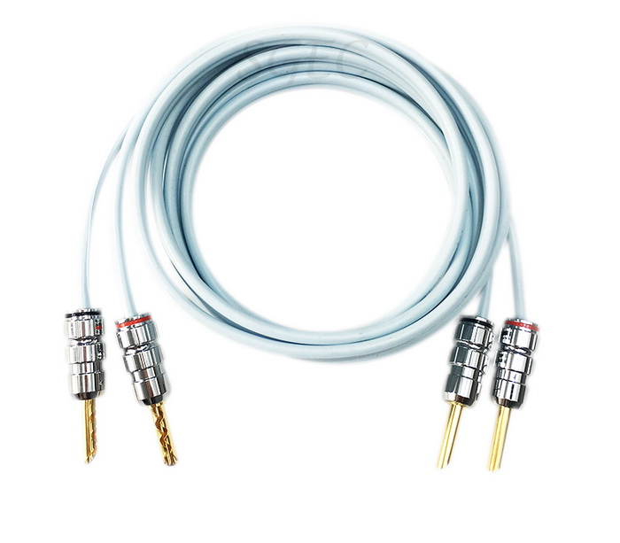 視紀音響 Classic 4.0 喇叭線 + SG6023 鍍金鯊魚香蕉接頭 *8 手工成品線:圖片 2