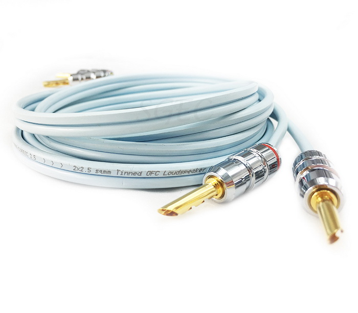 視紀音響 Classic 4.0 喇叭線 + SG6023 鍍金鯊魚香蕉接頭 *8 手工成品線:圖片 3