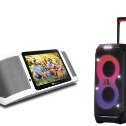 視紀音響 金嗓Golden Voice SUPERSONG 700+ 多媒體伴唱機 + JBL PartyBox STAGE 320 公司貨