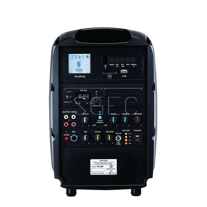 視紀音響 TEV 台灣電音 TA-380D (6.5吋) USB/SD 單頻 雙頻 贈包包 公司貨:圖片 2