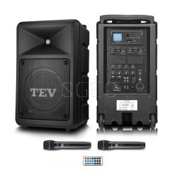 視紀音響 TEV 180W 雙頻/四頻 8吋 移動式 無線擴音機 藍芽/USB/SD TA-680 iD 公司貨