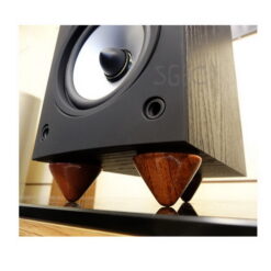 視紀音響 MRL TH-5012B 高級喇叭避震錐組 花梨木椎 6入 一對喇叭用