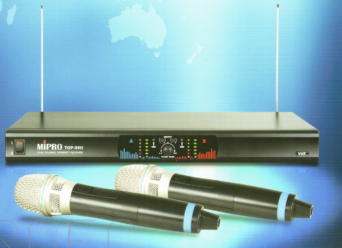 視紀音響 MIPRO 嘉強 TOP-99II 雙頻道 自動選訊 無線麥克風系統 公司貨