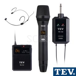 視紀音響 TEV TR-101 UHF 16CH 一對一 攜帶式 無線麥克風 保固一年