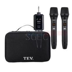 視紀音響 TEV 台灣電音 一對二 攜帶式 無線麥克風 TR-102 公司貨