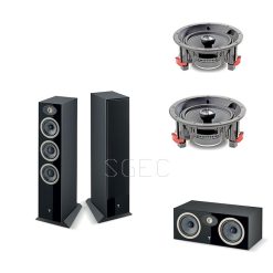 視紀音響 特惠 FOCAL 5聲道 Theva N2 +Theva CC + 100 ICW6 2支