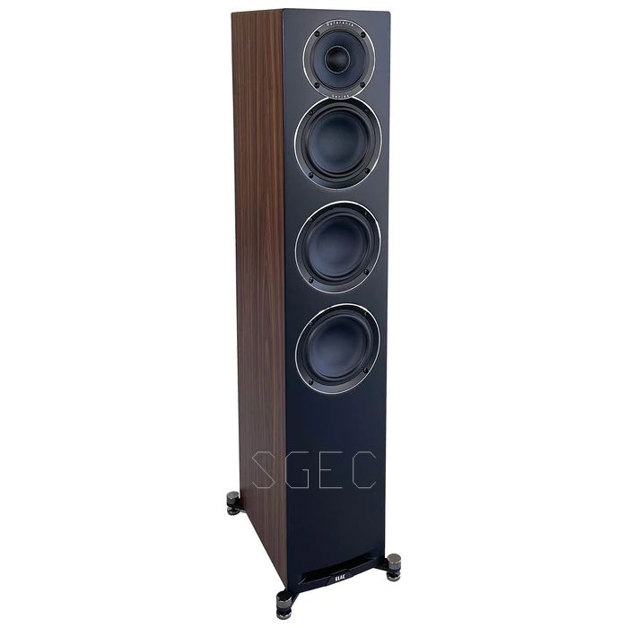 視紀音響 展示 特價 ELAC 德國 UNI-FI REF UFR52 落地喇叭 木紋 黑一對 公司貨:圖片 2
