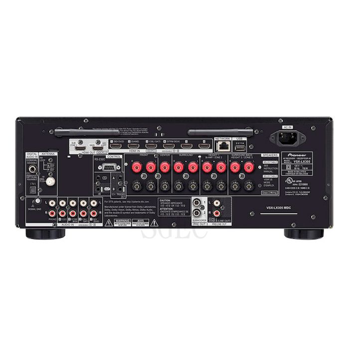 視紀音響 Pioneer 先鋒 VSX-LX305 9.2聲道 AV環繞擴大機 公司貨:圖片 3