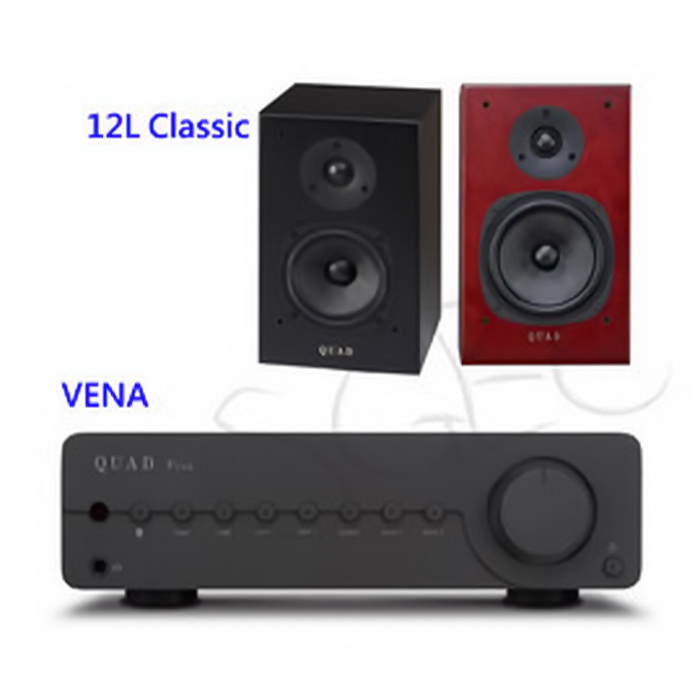 視紀音響 QUAD 英國 Vena 綜合擴大機 12L Classic 書架喇叭