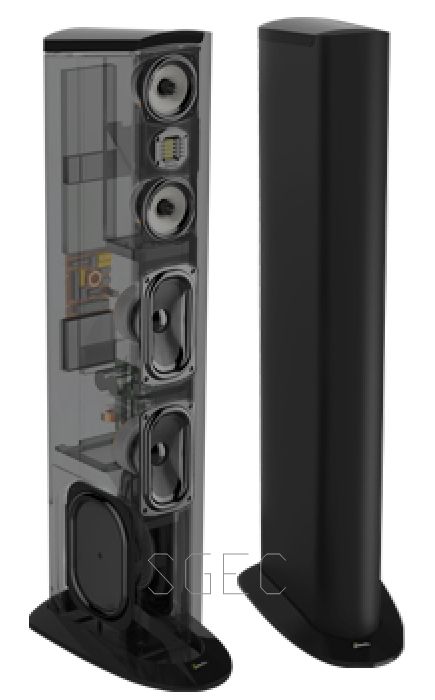 視紀音響 GoldenEar TRITON TWO+ 監聽落地喇叭 內建主動式重低音 1200W 氣動式高音 一對
